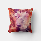 バーグ芸術的ンディフローラ抽象芸術絵画ズ クッション (正面)