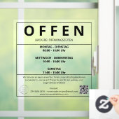 バーケレイオフンンシュゼイテンフェンステラウフクレバー ウィンドウサイン (ホーム)