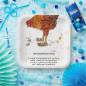 バーケンストックを着ている時 ペーパープレート (パーティー)