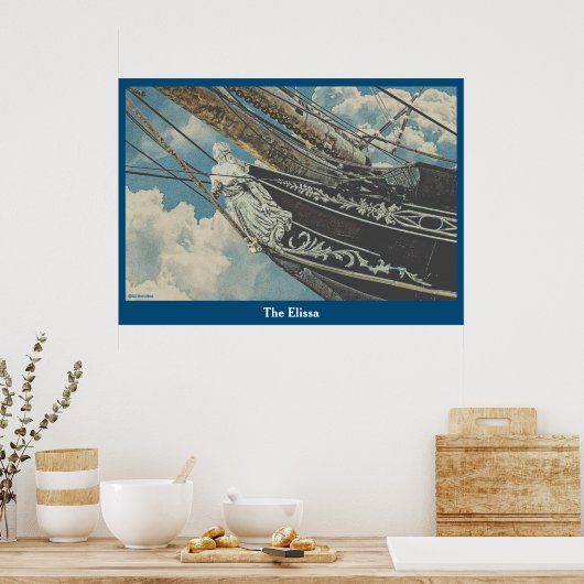 バーケ・エリッサ・フィギュア ポスター (キッチン)