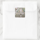 バーゲルマイスター・シュウィンドの庭、フローリルから スクエアシール (バッグ)