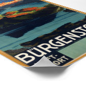 バーゲンストック・スイス・ヴィンテージ旅行ポスター ポスター (角)