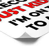 バーゲンハンターおもしろいポスター ポスター (角)