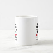 バーゲンハンターおもしろマグカップ コーヒーマグカップ (中央)