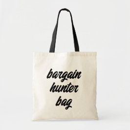 バーゲンハンターバッグハッピーショッピング引用文 トートバッグ
