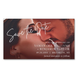 バーゲン予算25セーブザデートマグネット マグネット名刺