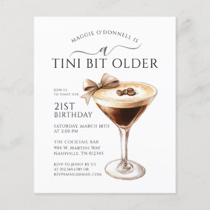 バーゲンA Tiniビット古いMartini 21歳の誕生日
