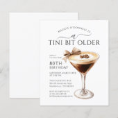 バーゲンA Tini少し年上のMartini 80誕生日 (正面/裏面)
