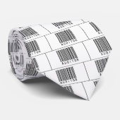 バーコードの会計検査官 ネクタイ (ロール)