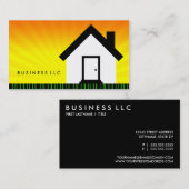 バーコードの家の日の出 名刺 (正面/裏面)