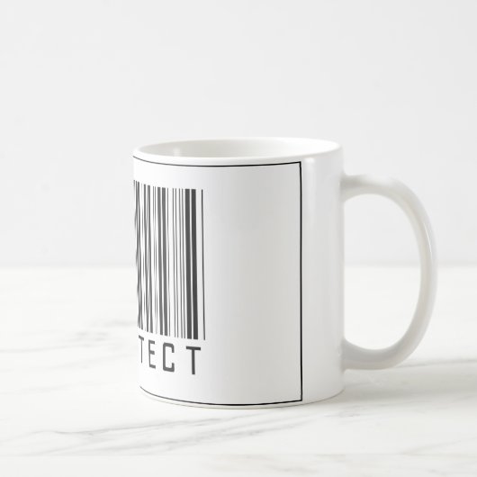 バーコードの建築家 コーヒーマグカップ (右)