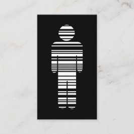 バーコードの男の子 名刺