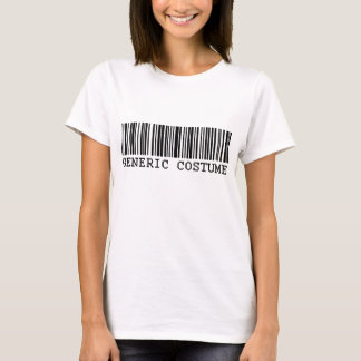 バーコードの衣裳の一般的なハロウィンの衣裳 Tシャツ