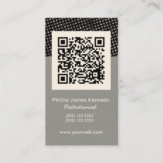 バーコードの   予定 予約カード (正面)