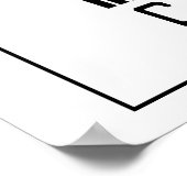 バーコードカイロプラクター ポスター (角)