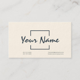 バーコードカスタム付きプロフェッショナル名刺 名刺