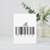 バーコードサイクル ポストカード (スタンド正面)