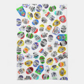 バーコードシールの作成 キッチンタオル (縦)