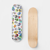 バーコードシールの作成 スケートボード (正面)