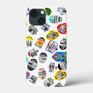 バーコードシールの作成 iPhone 13 MINIケース