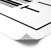 バーコードタイヤのスペシャリスト ポスター (角)