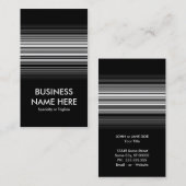 バーコードフェード 名刺 (正面/裏面)