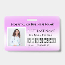 バーコードフォトナースドクターヘルス気にピンクホスピット