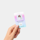 バーコードフォトナースドクターヘルス気にIDCard バッジ (手持ち)