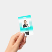 バーコードフォト名IDカード医療手術 バッジ (手持ち)