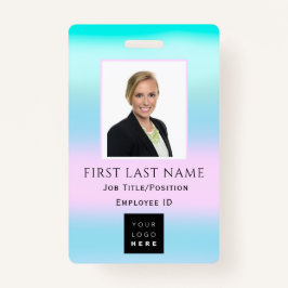 バーコードフォト名IDCardナースヘルスドク気にター バッジ