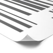 バーコード救 ポスター (角)