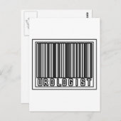 バーコード泌尿器 ポストカード (正面/裏面)