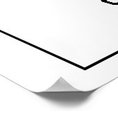 バーコード社会学者 ポスター (角)