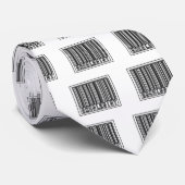 バーコード腫瘍学者 ネクタイ (ロール)