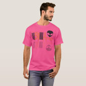 バーコード領域51 Tシャツ (正面フル)