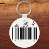 バーコード70.3 キーホルダー (正面)