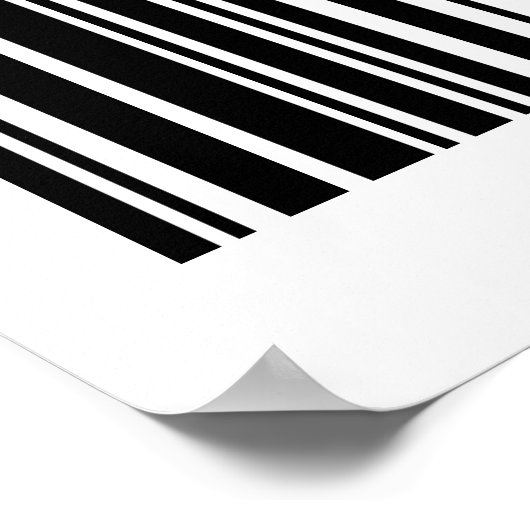 バーコード ポスター (角)