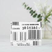 バーコード ポストカード (スタンド正面)