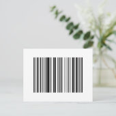 バーコード ポストカード (スタンド正面)