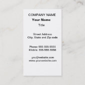 バーコード 名刺 (裏面)