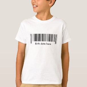 バーコード Tシャツ
