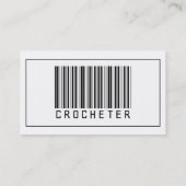 バーコードCrocheter 名刺 (裏面)