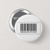 バーコードSonographer 缶バッジ (正面&裏面)