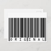 バーコー文字デザインドオリジナル シーズンポストカード (正面/裏面)