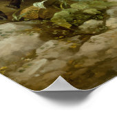 バーゴイン将軍の降伏 ポスター (角)