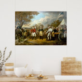 バーゴイン将軍の降伏 ポスター (キッチン)