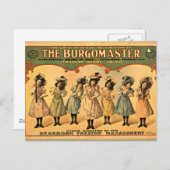 バーゴマスターヴィンテージ劇場ポスター ポストカード (正面/裏面)