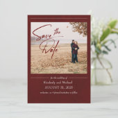 バーゴモダンンディ·レッドが日付の写真を救う セーブザデート (スタンド正面)