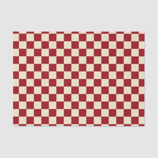 バーゴ市松模様にンディ・アンド・クリーム 薄葉紙 (正面)