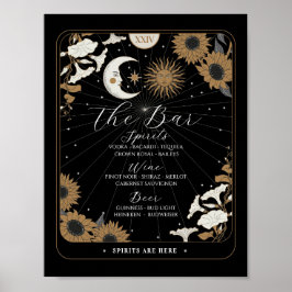 バーサインタロットサイン結婚式レセプションハロウィーン ポスター